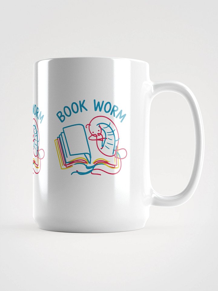 Colorful Book Worm Mug product image (1)