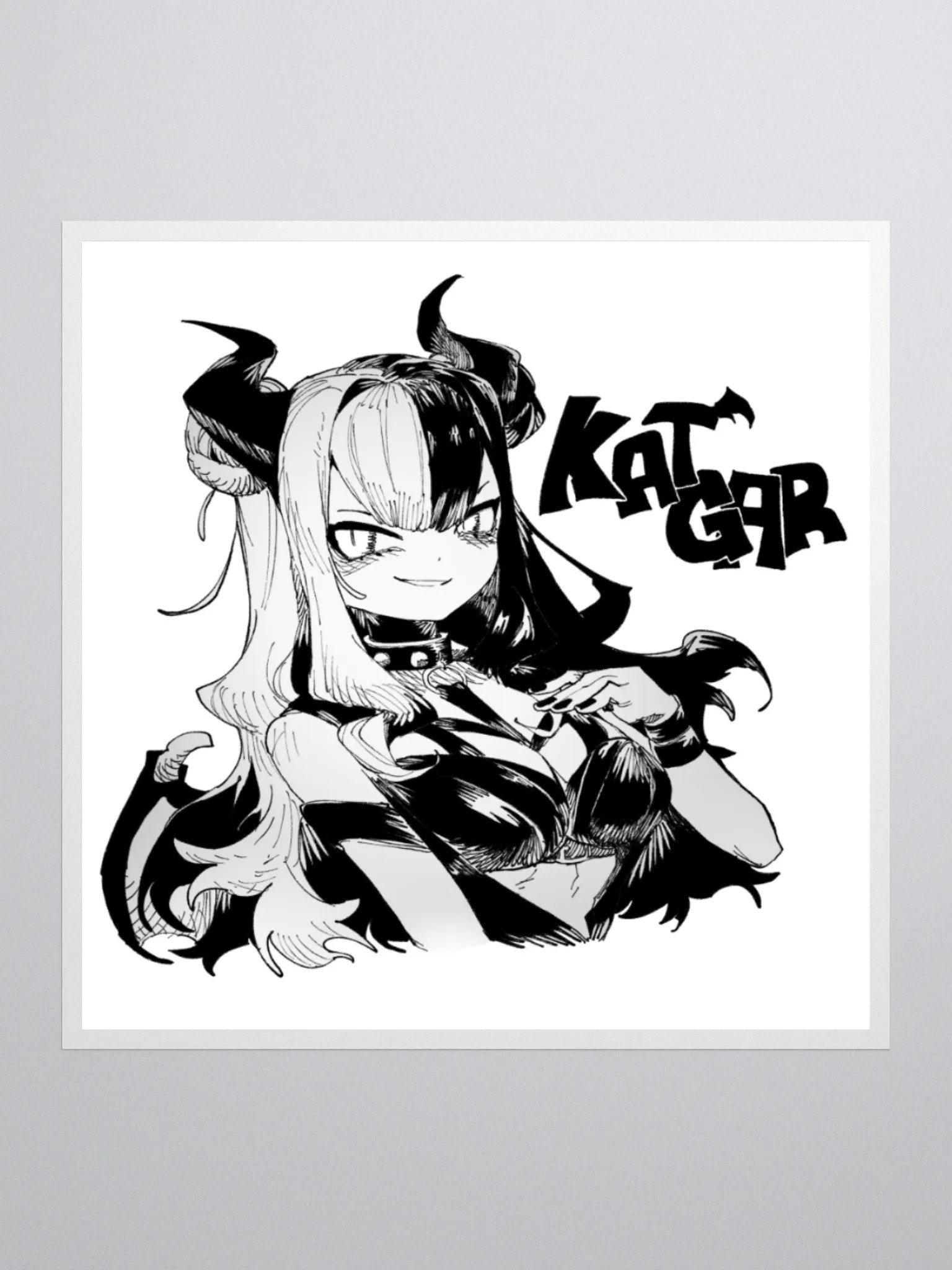 KATGAR Monochrome Sticker product image (2)