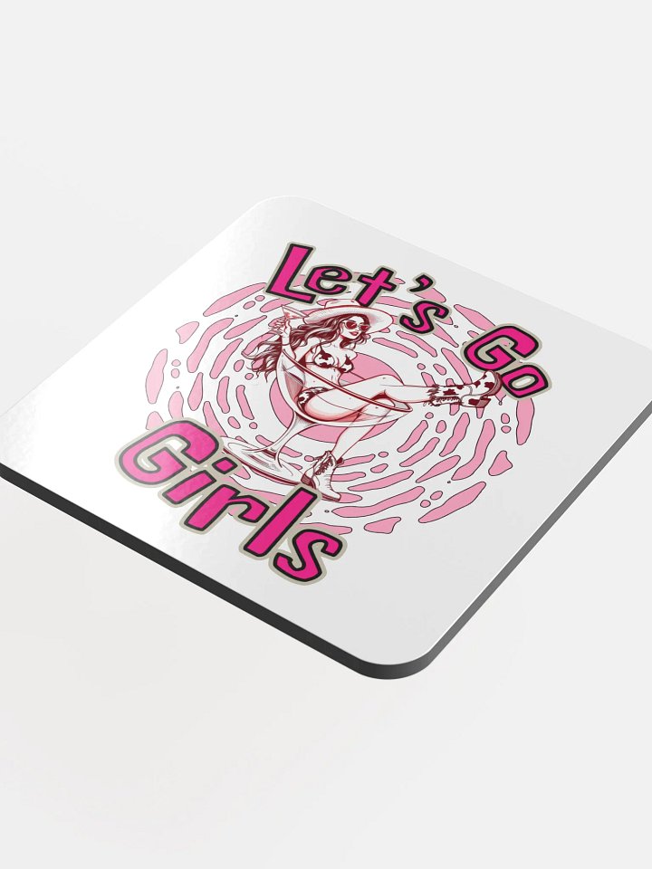 Lets Go Girls Cork Coaster Set product image (1)