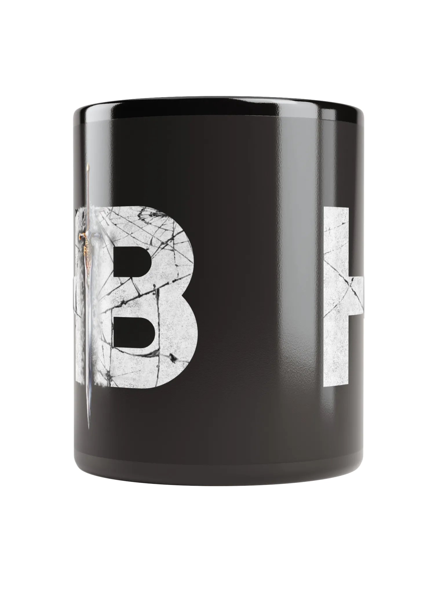 Hazeblade Classic Black Glossy Mug product image (5)