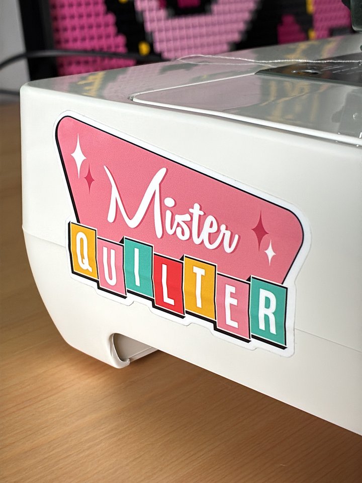 Mister Quilter Official Sticker product image (2)