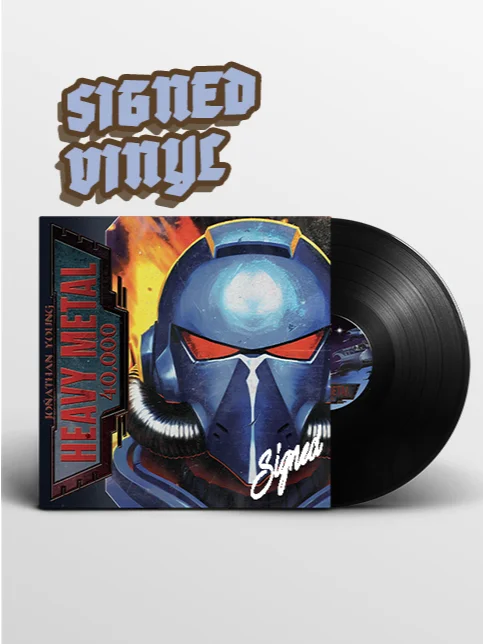 Signed Vinyl - 40K Heavy Metal product image (1)