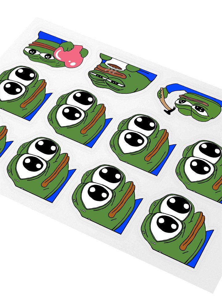 Stickers! - Pepe Eyes Pack! product image (2)