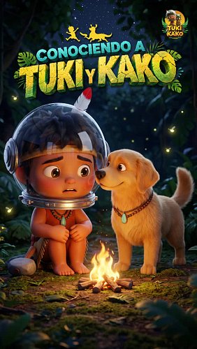 👦🏽✨🐶 TUKI TIENE MIEDO A LA OSCURIDAD pero siempre está acompañado de su fiel amigo KAKO y juntos se sienten más seguros … son...