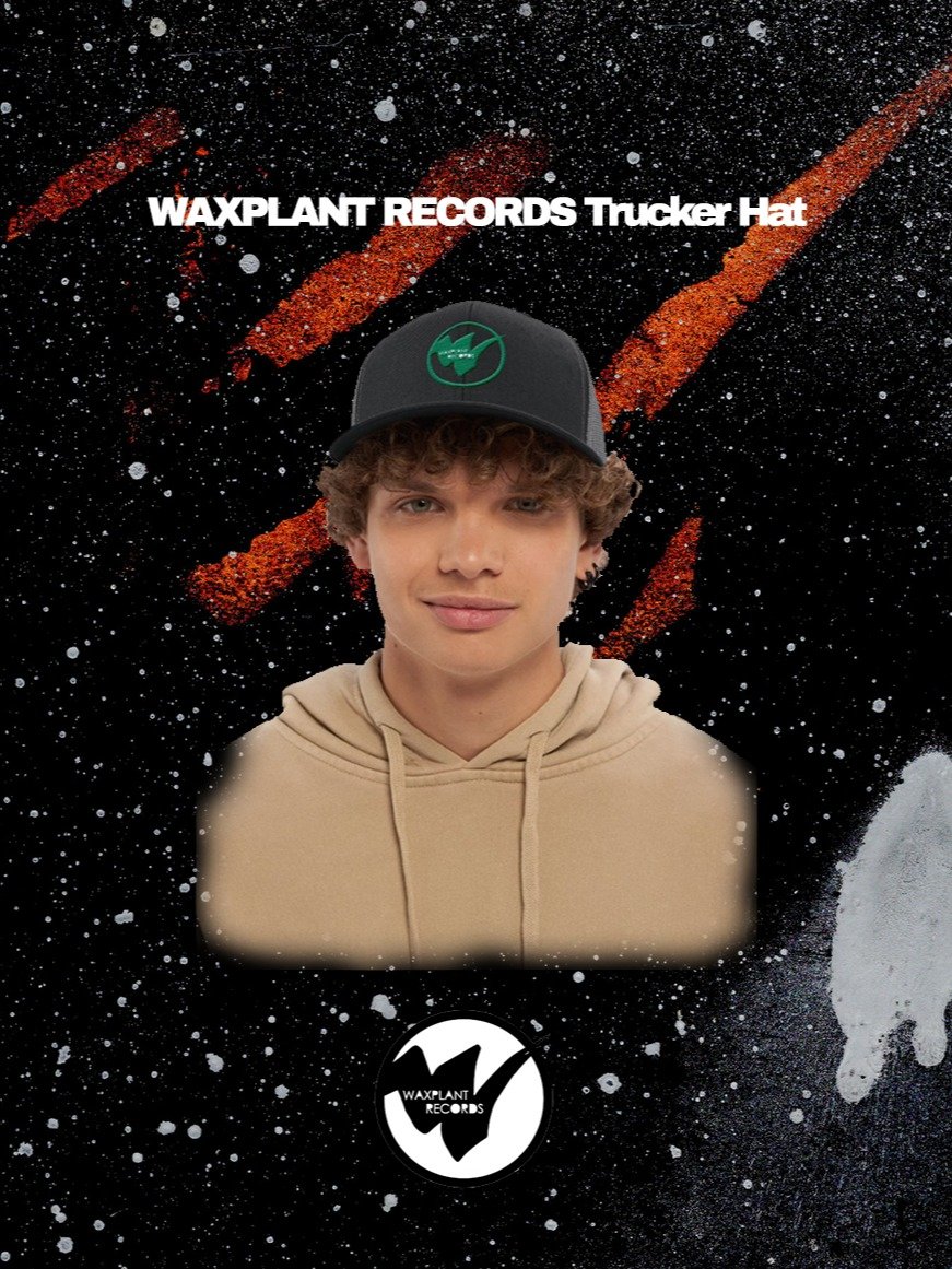 WAXPLANT RECORDS Trucker Hat product image (2)