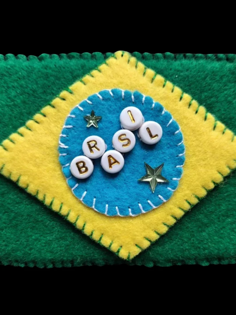 Brasil Flag 2D Keychain product image (2)