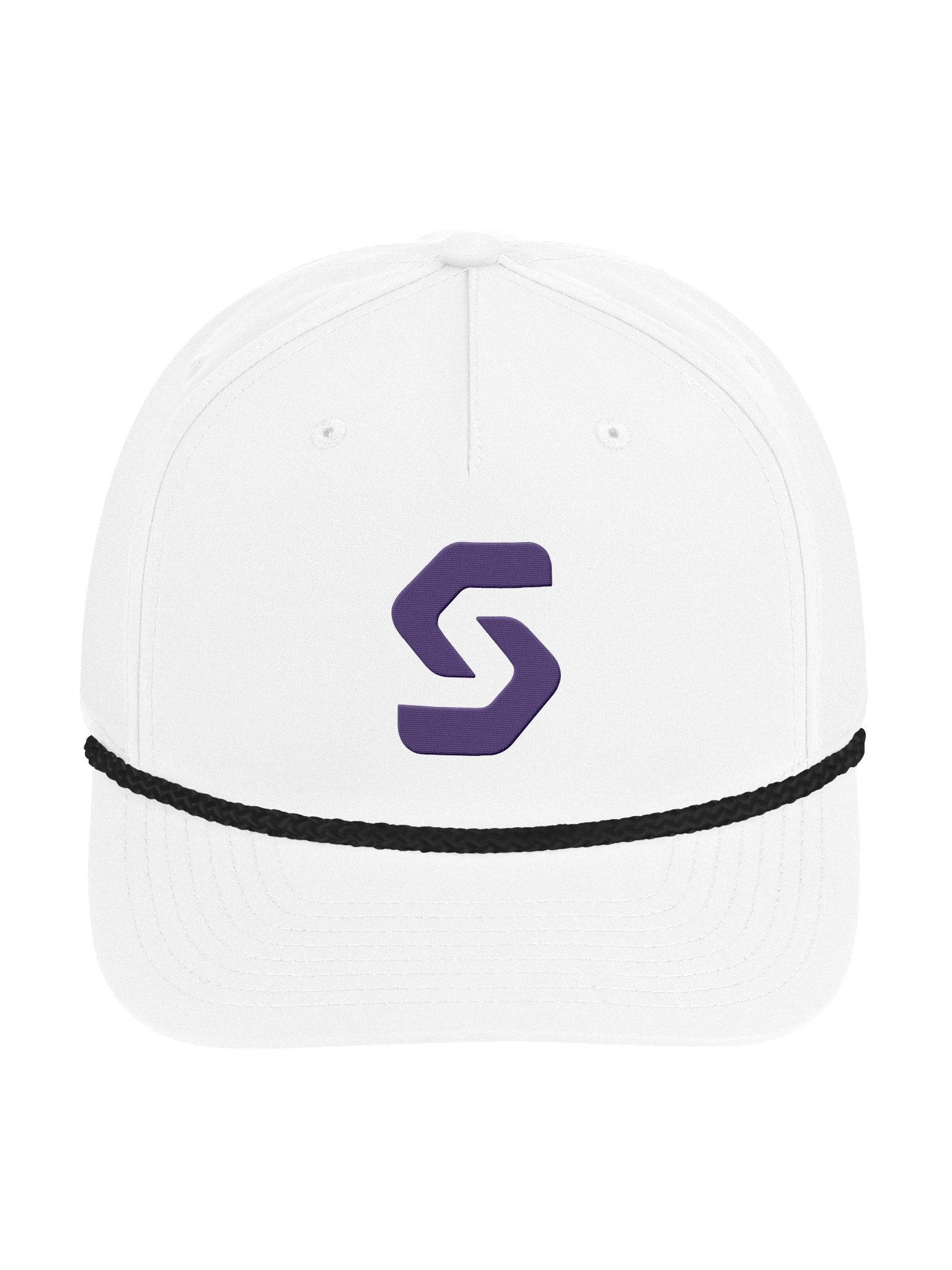 Sponsara Purple Embroidered Rope Cap product image (9)