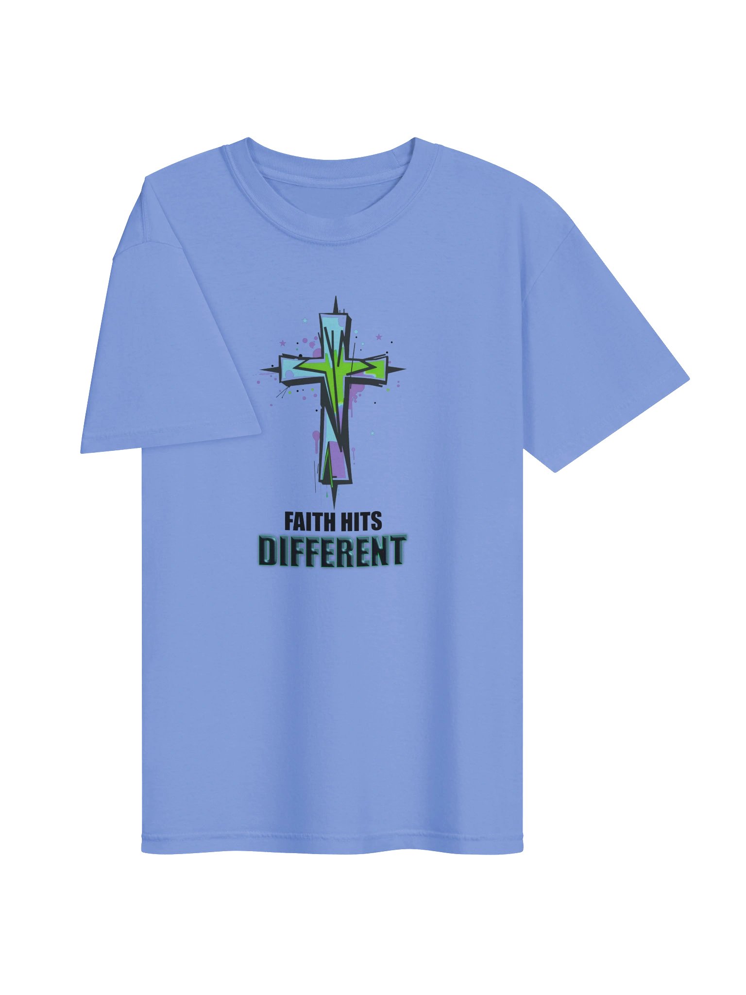 Faith Hits Different Faith T-shirt product image (5)