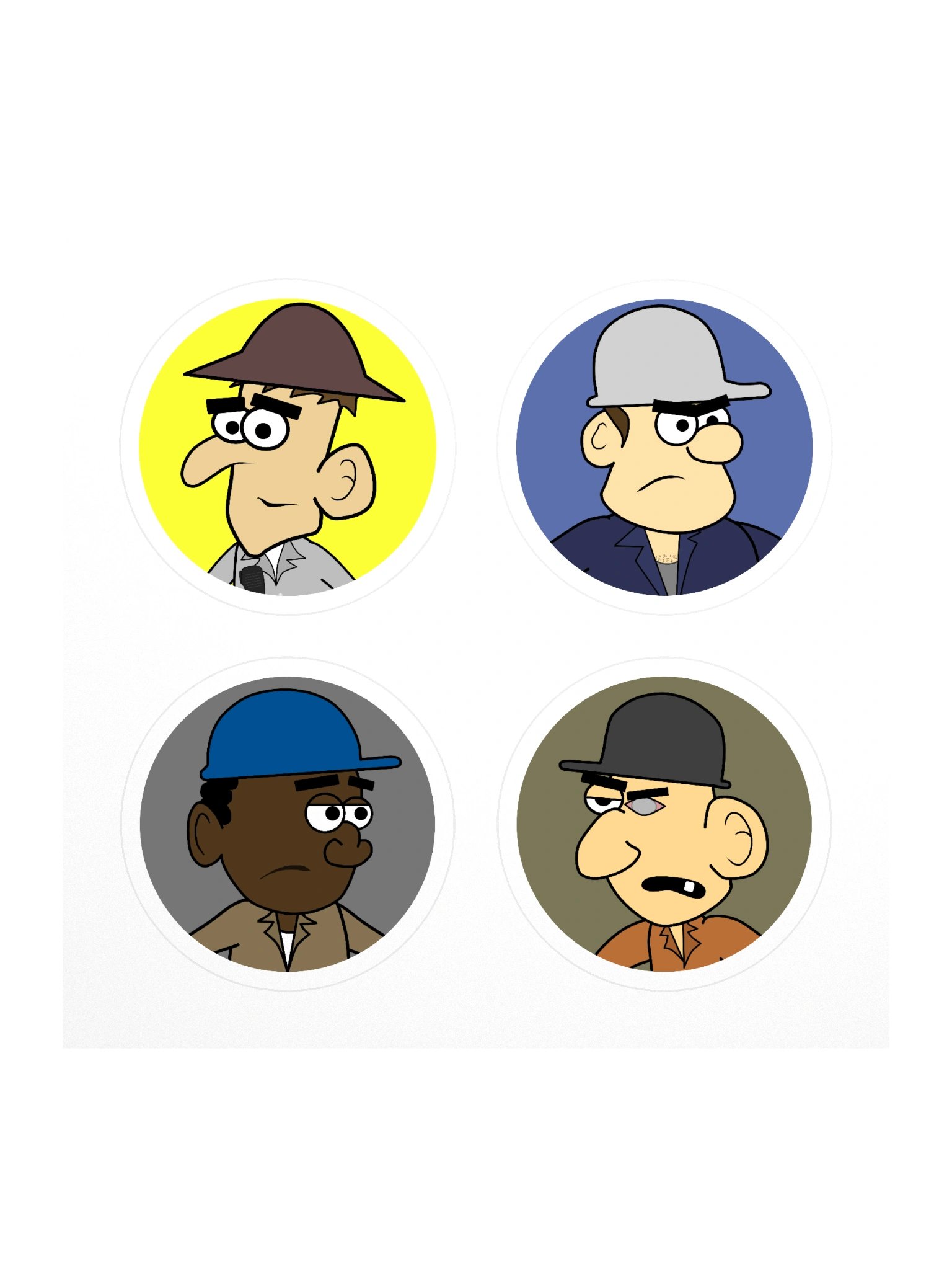 Refined Crew Stickers product image (1)