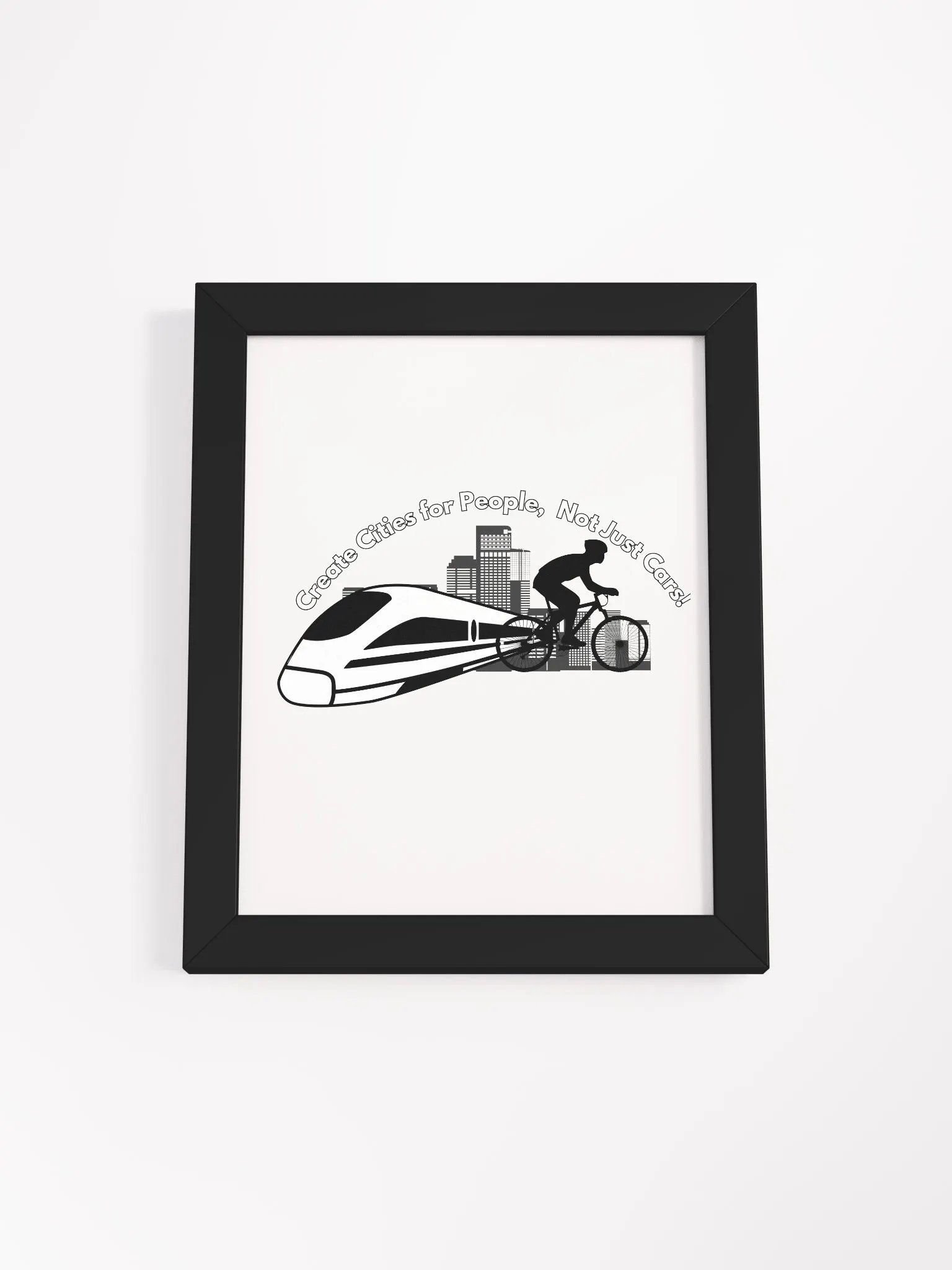 "Cities For People" Wall Poster product image (1)