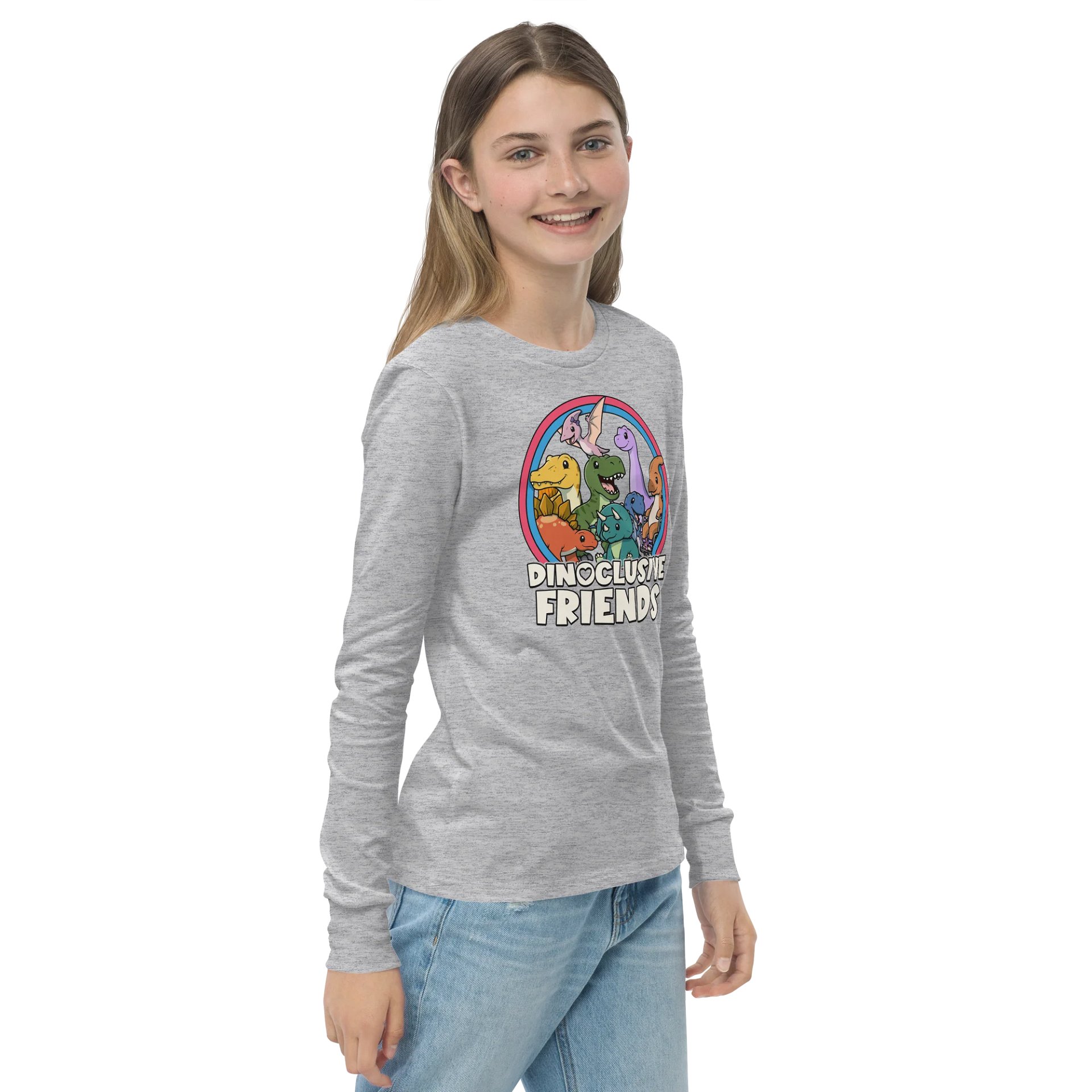 Dinoclusive Friends - Youth Long Sleeve Tee product image (17)