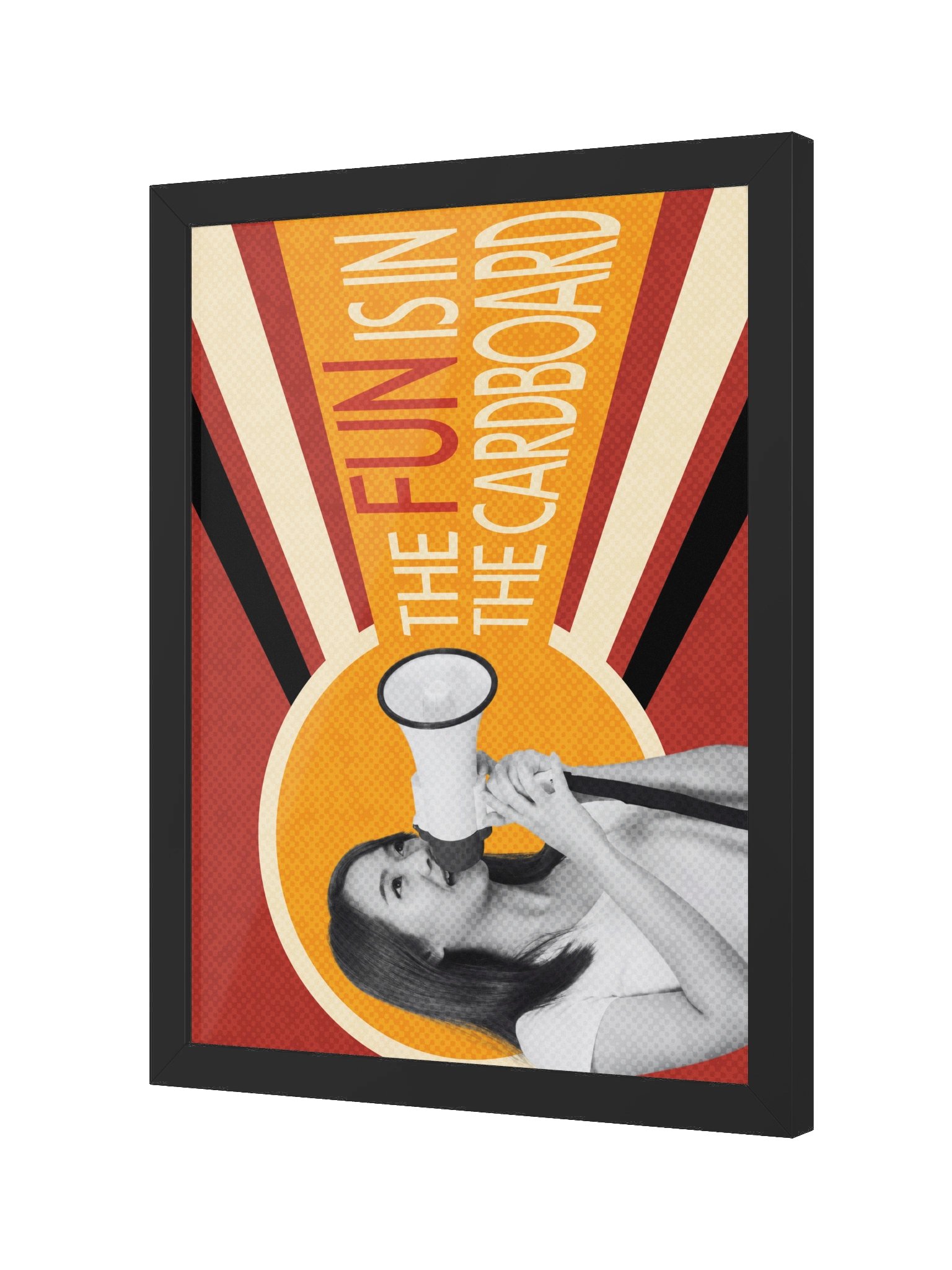 Retro Russian Propaganda Style Board Game Room Poster - FRAMED product image (8)