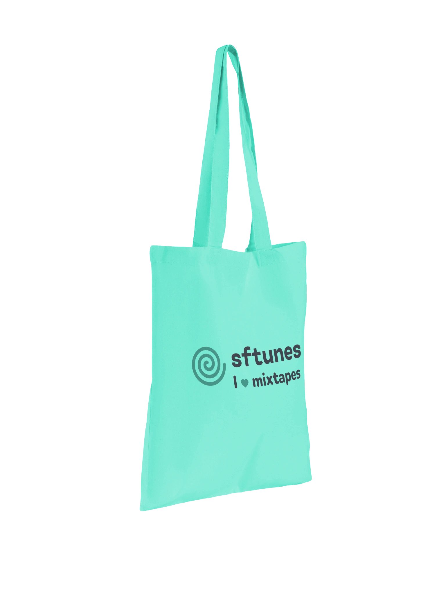 I ♥ mixtapes tote (Mint) product image (3)