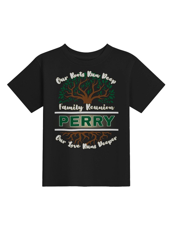 Perry Family Reunion 2026 T-Shirt – Toddler 8th Generation | Legacy Edition product image (1)