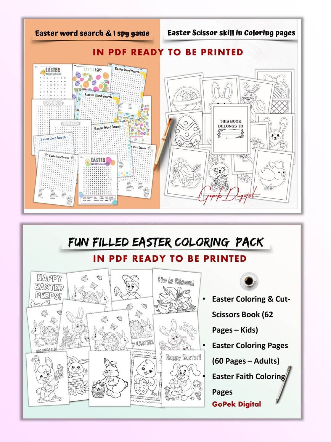 Easter Digital Mega Pack product image (8)