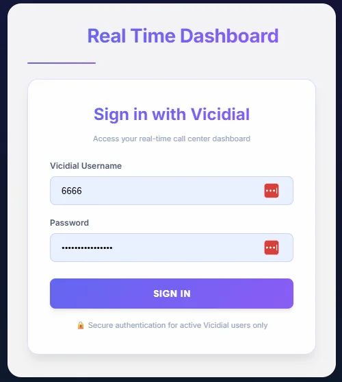 Vicidial Realtime Monitor Dashboard product image (3)