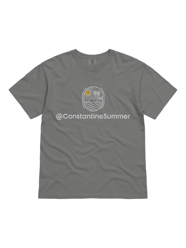 @CONSTANTINESUMMER: GETAWAY PRINT UNISEX PREMIUM T-SHIRT by AS Colour (grey) product image (1)