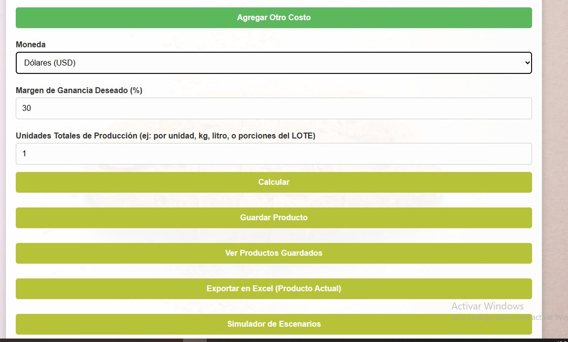 Aplicación para calcular tus costos de producción CalcCostos 4.0 PRO product image (6)