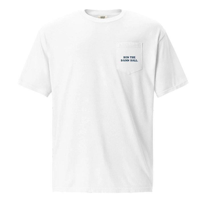 RTDB Pocket Tee (White) product image (1)