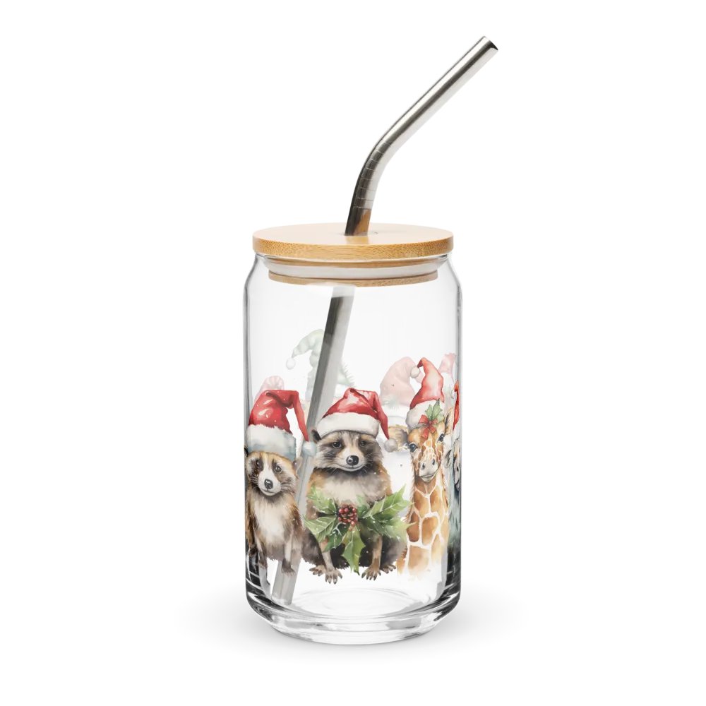 Santa Paws Can-Shaped Glass product image (4)