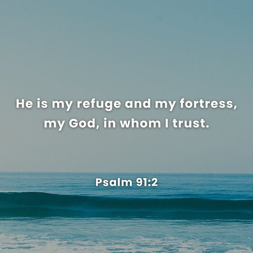 Trust in God.

