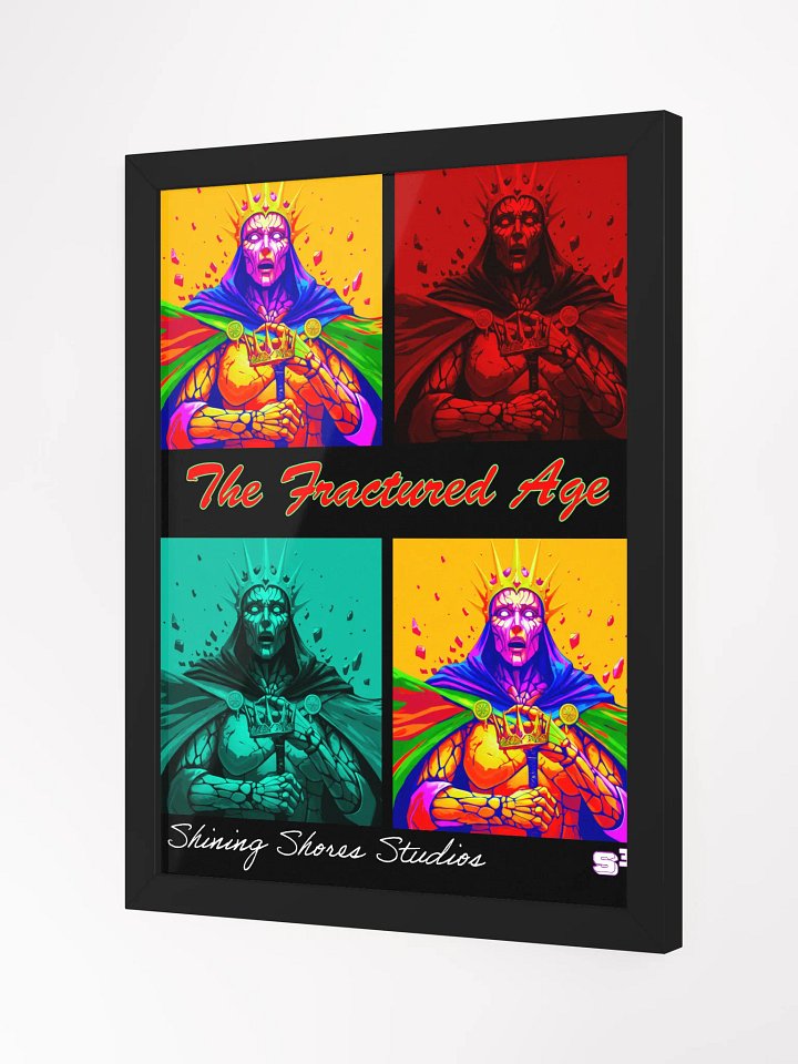 The Fractured Age Pop Art Illustrated Poster product image (2)