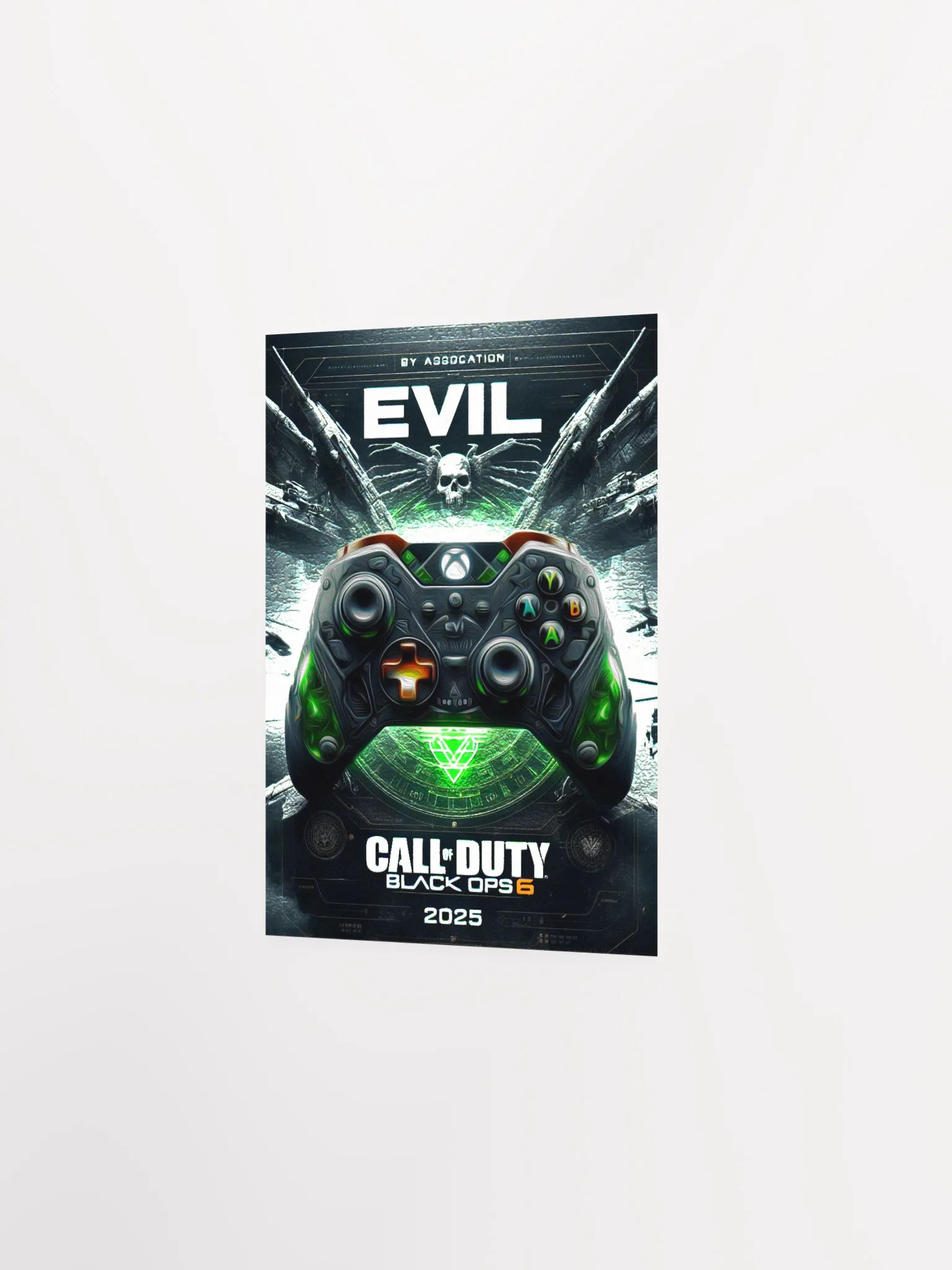 EVIL Gaming: BO6 Controller Poster product image (16)