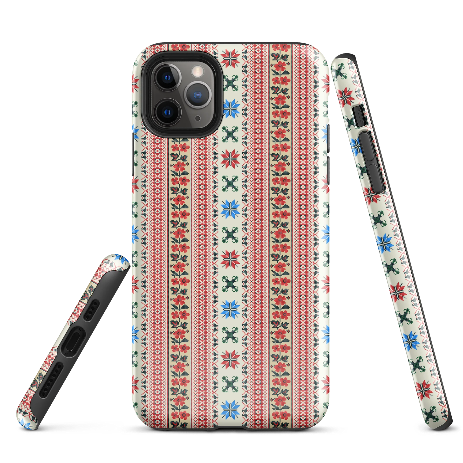 Neutral Tatreez iPhone Case product image (5)