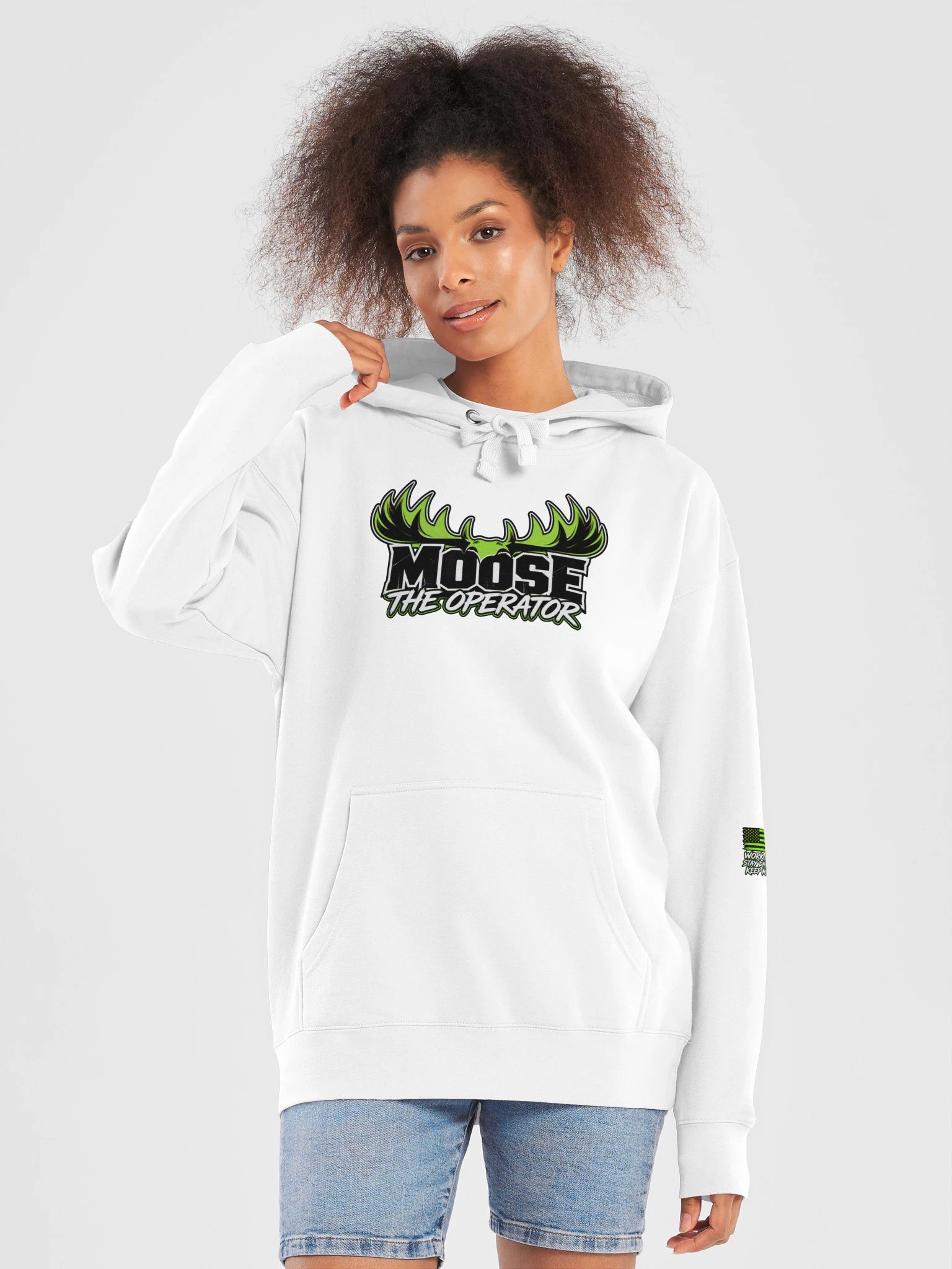 Moose Operator Premium Hoodie product image (5)