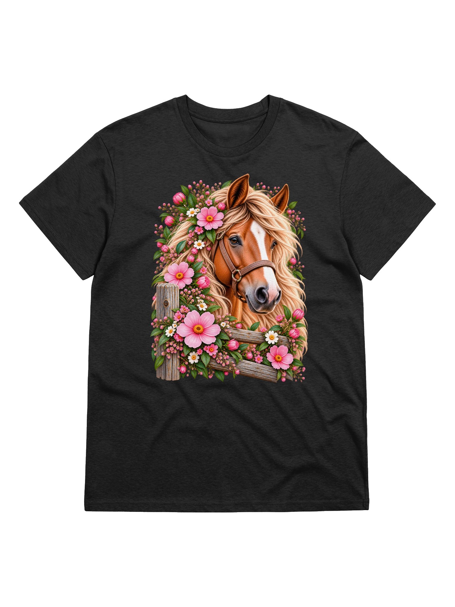 Women's Christian Horse T-Shirt – Grace in the Countryside | Matthew 19:26 product image (9)