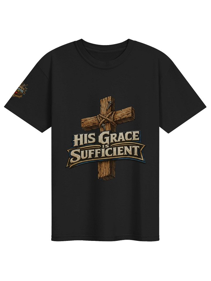 His Grace Is Sufficient Cross Tee product image (1)