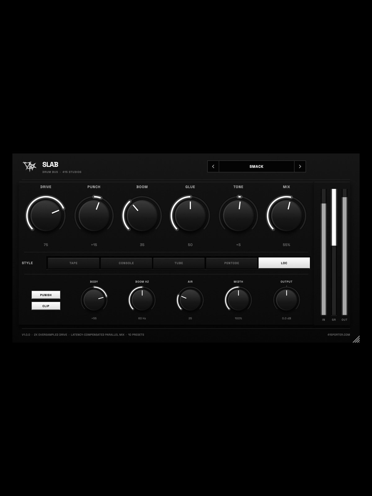 SLAB — Drum Bus Plugin (macOS AU / VST3) product image (2)