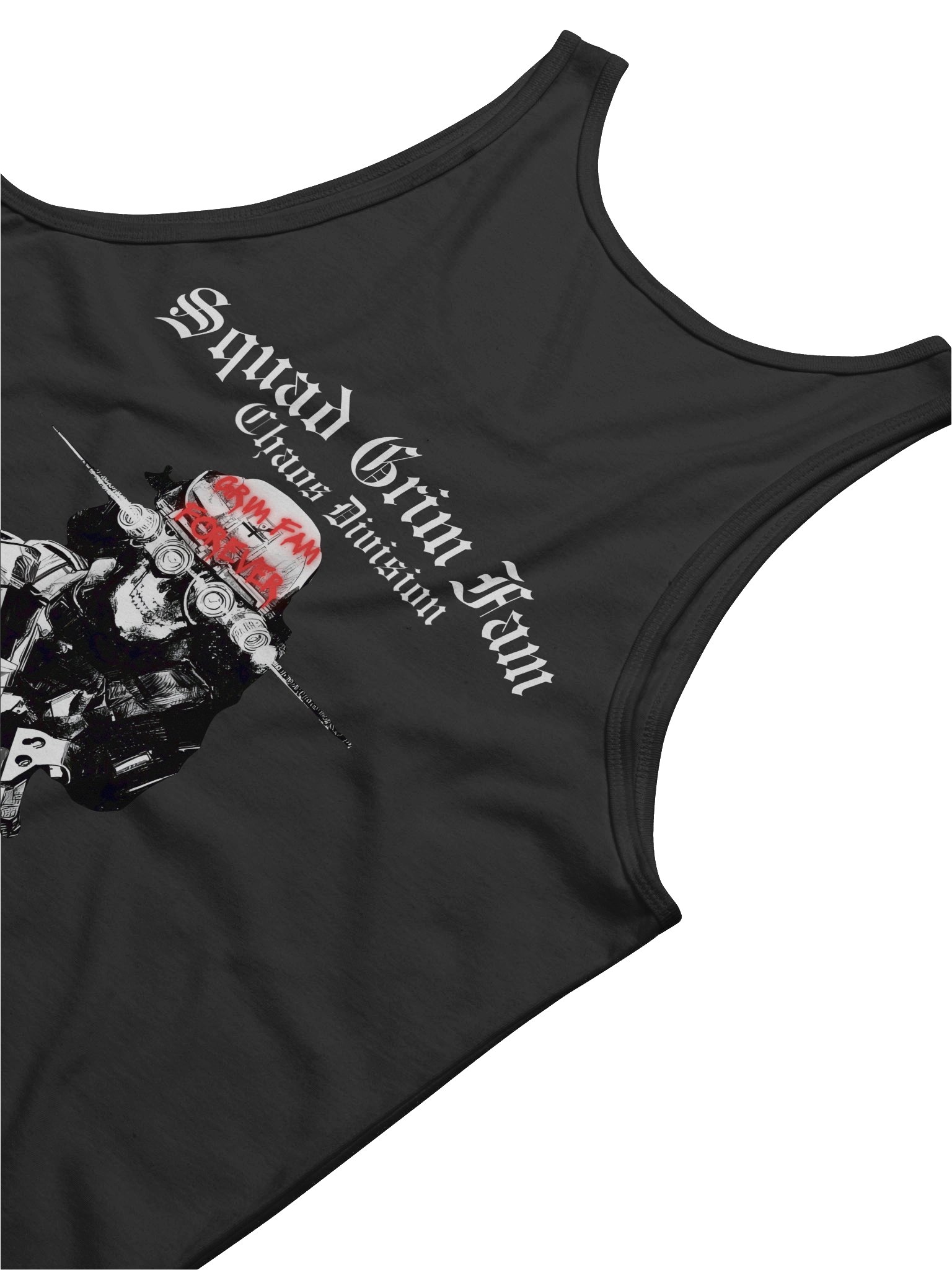GRIM FAM — SQUAD GRIM FAM — CHAOS DIVISION | TEAM EXCLUSIVE: CHEESECAKE EDITION - TANKTOP/SINGLET- #1 - Black / Navy / Blue / Red / Grey product image (7)