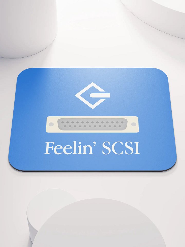 Feelin' SCSI Mouse Pad (Blue) product image (1)