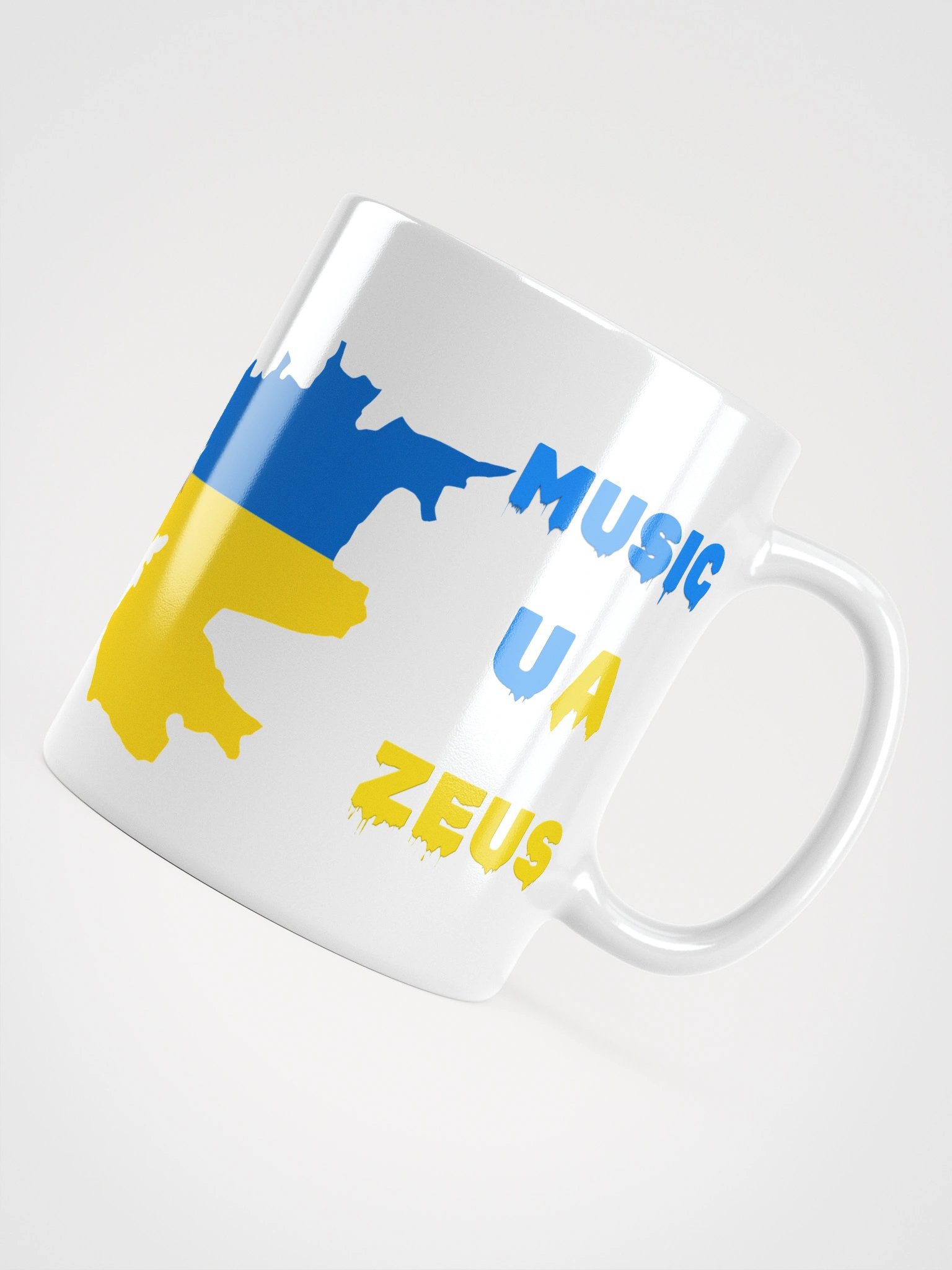 White Glossy Mug product image (4)