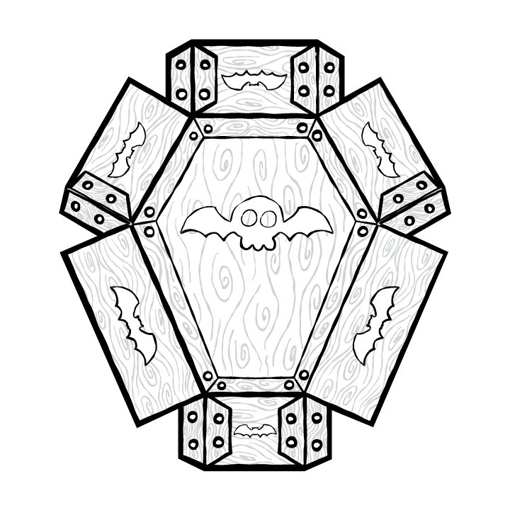 Halloween Coffin Diorama product image (2)