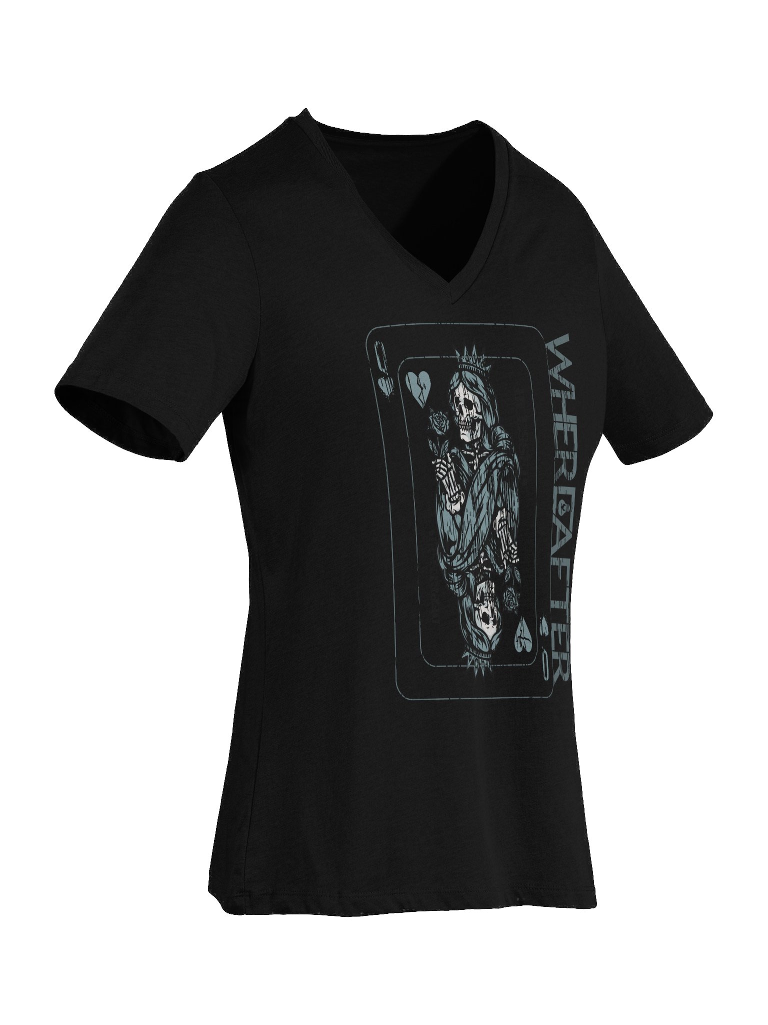 Queen of Hearts Women's V-Neck product image (7)