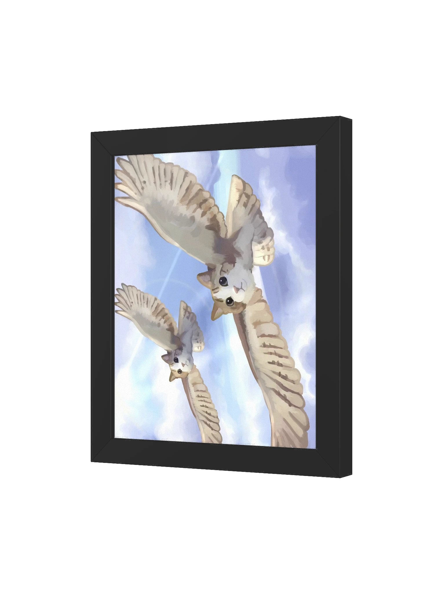 Meowl framed poster product image (3)