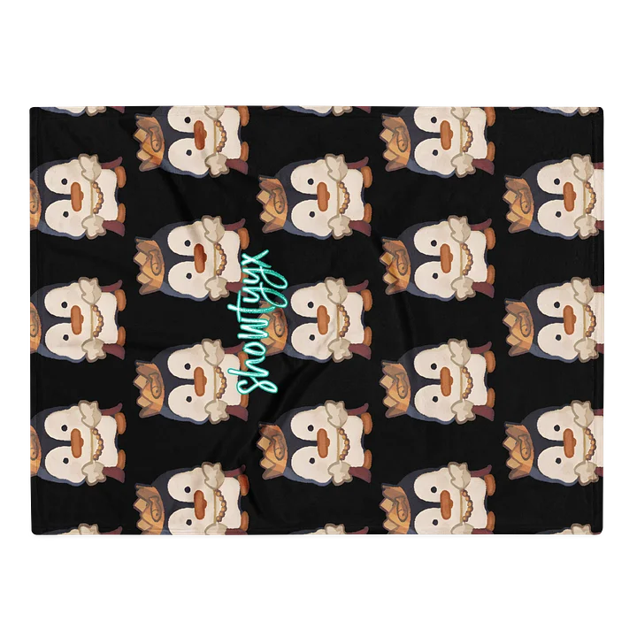 Black Queen Throw Blanket product image (1)
