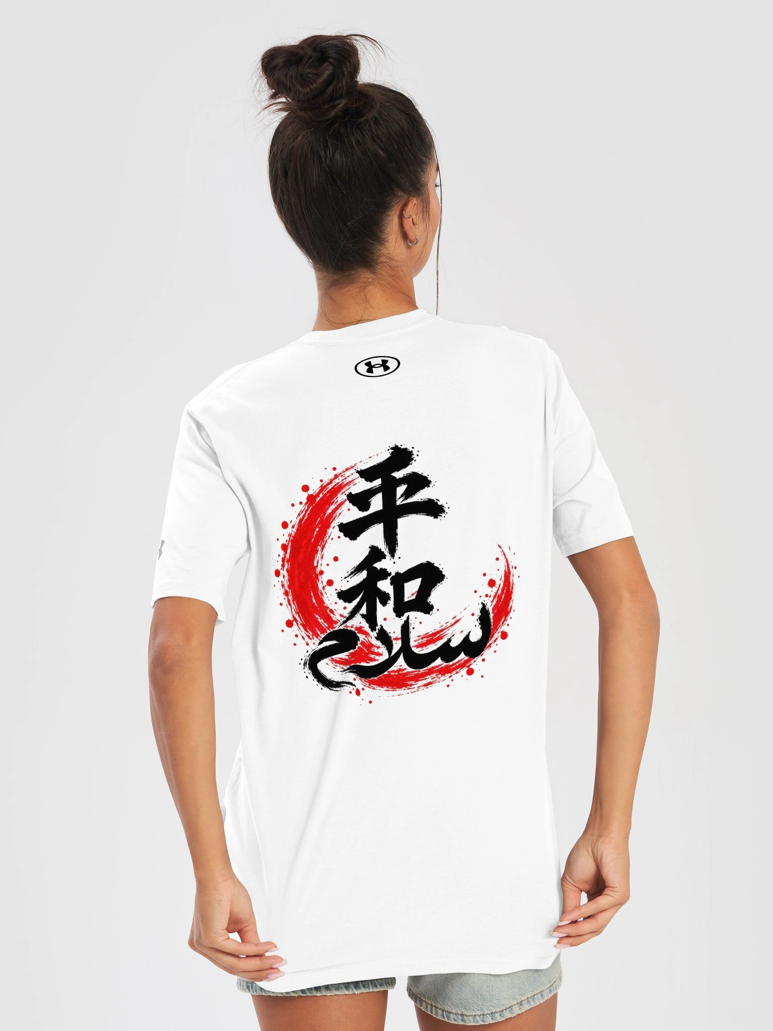 Peace - Black Ink Athletic T-Shirt product image (19)