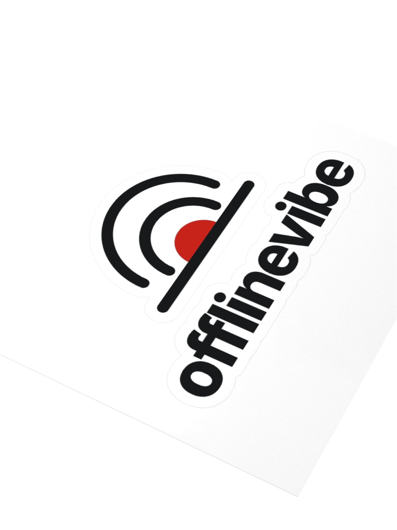 Offline Vibe Sunrise Sticker product image (5)
