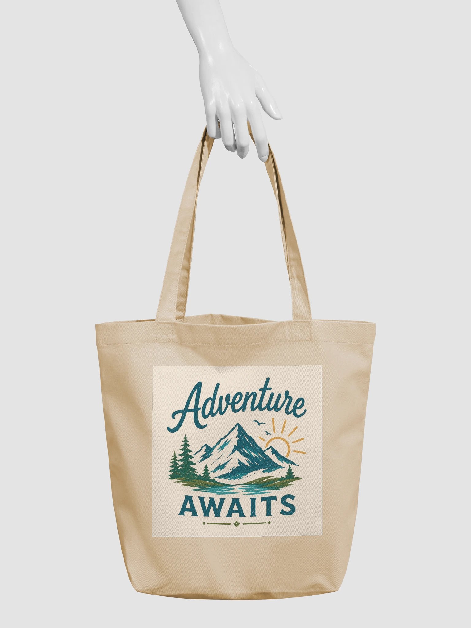 Adventure Awaits Eco-Friendly Tote Bag product image (3)
