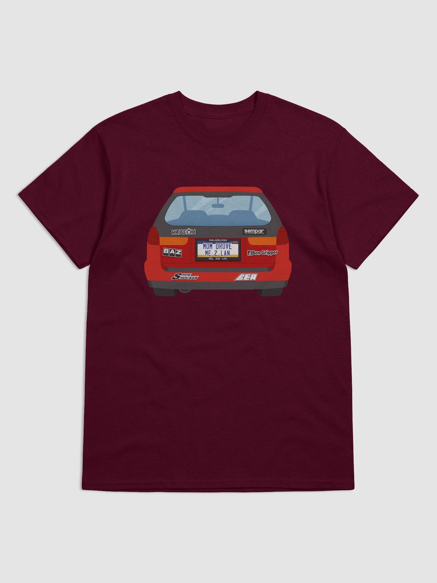 Mom drove me 2 LAN shirt product image (50)