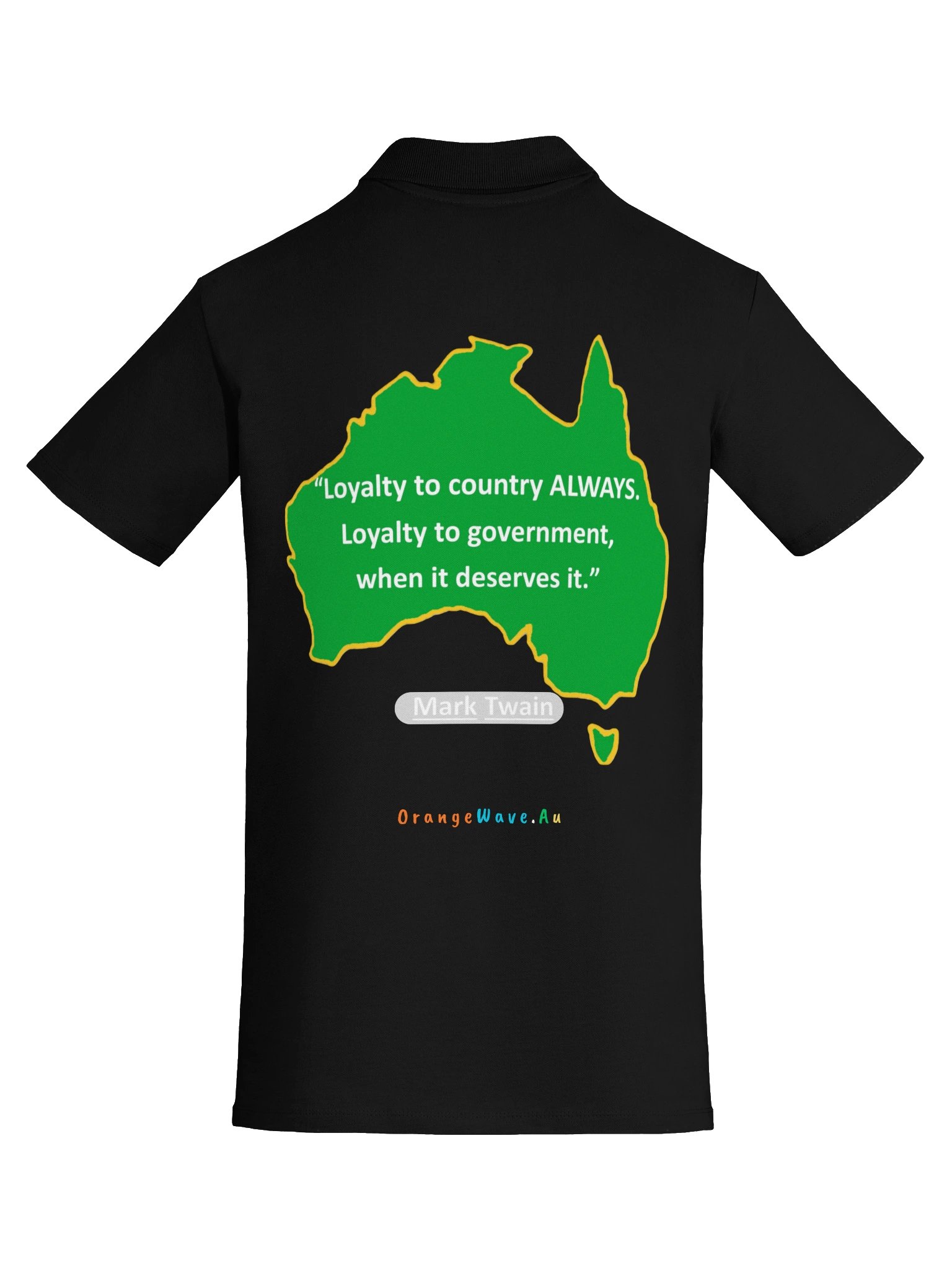 Loyalty to Country Australia Quote Polo product image (7)