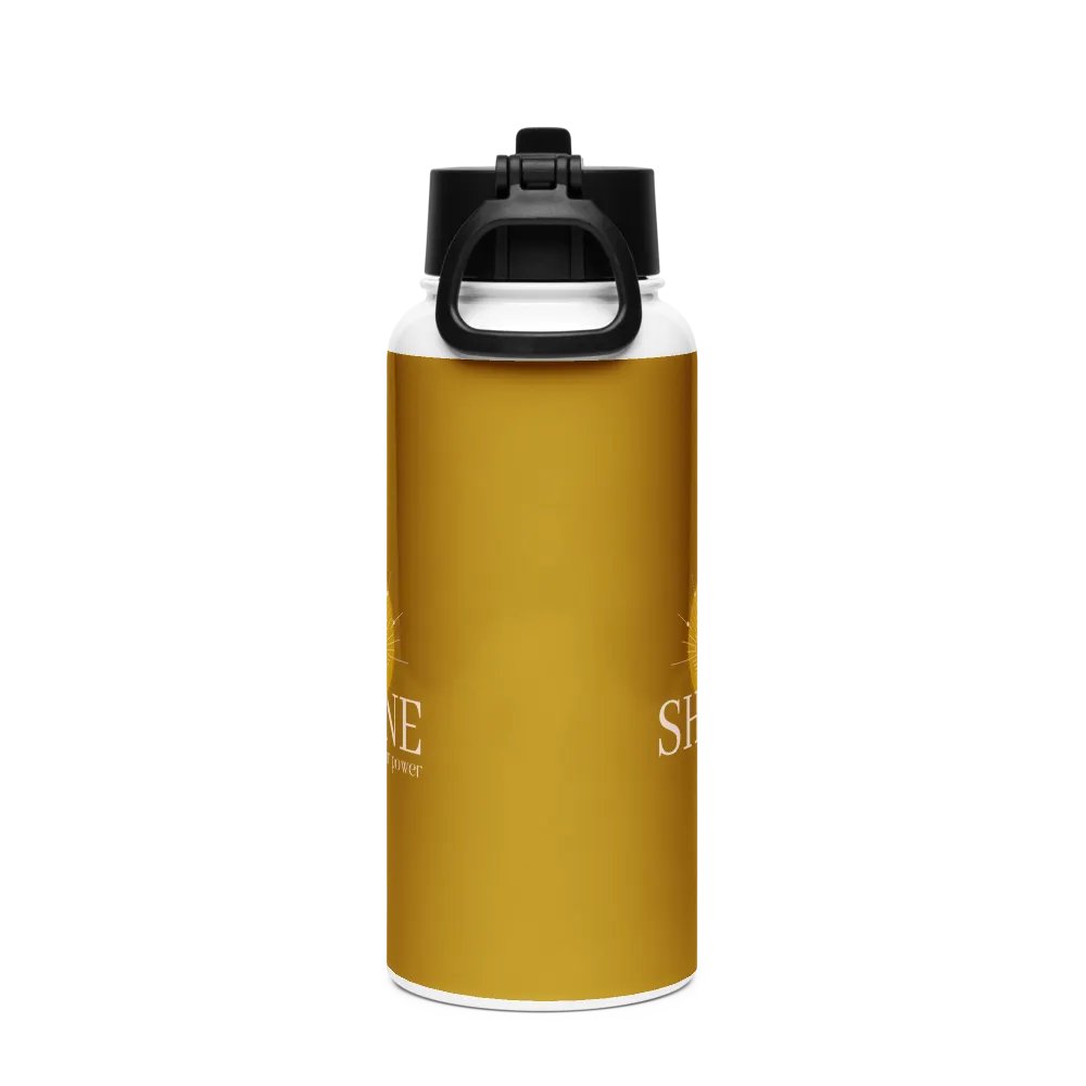 Stainless Steel Water Bottle with a Straw Lid SWFB0110 product image (4)