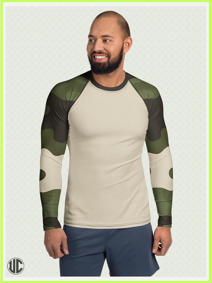 Becker’s Modern Camo – Men’s Rash Guard product image (2)