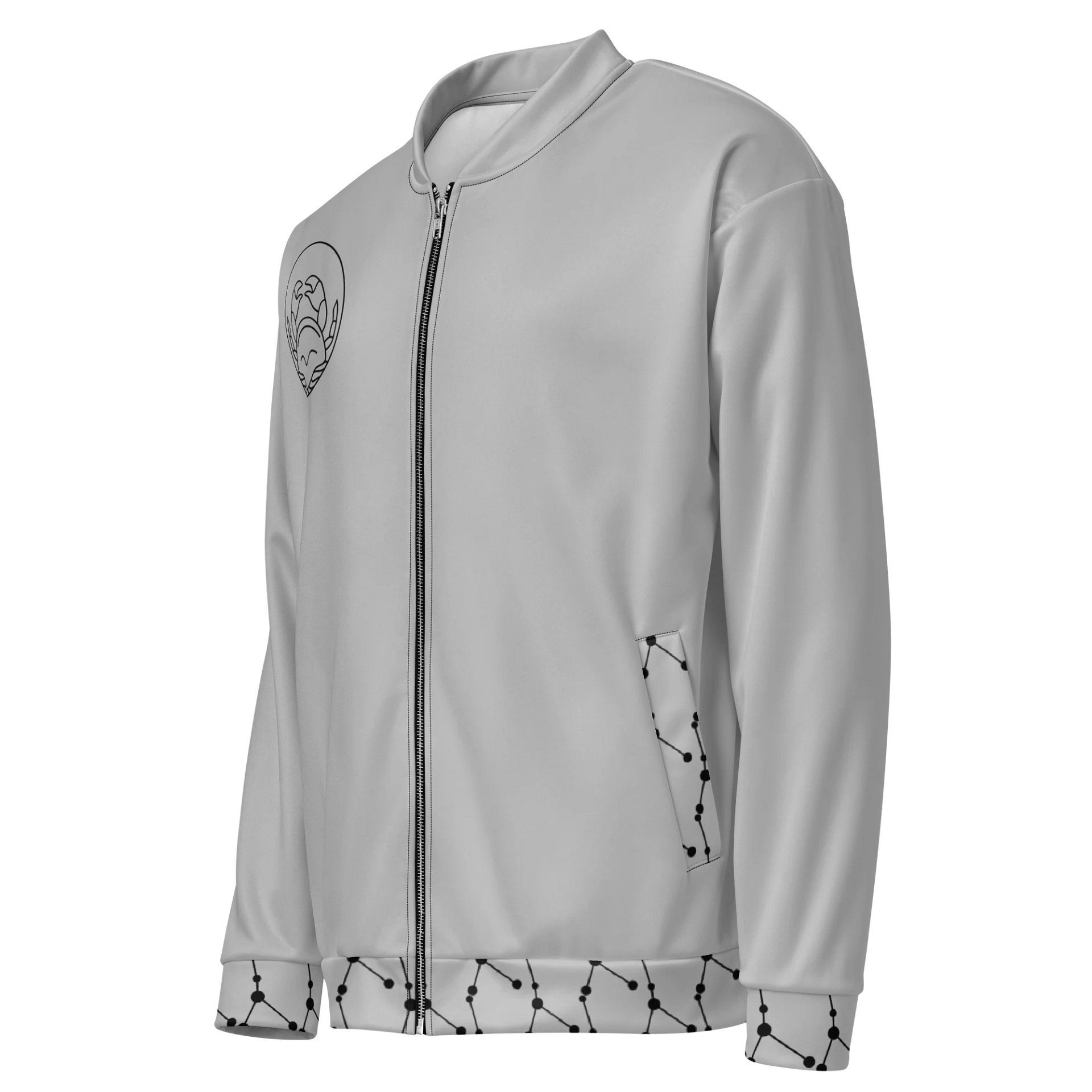 Symmetrical Crab All-Over Bomber Jacket product image (3)