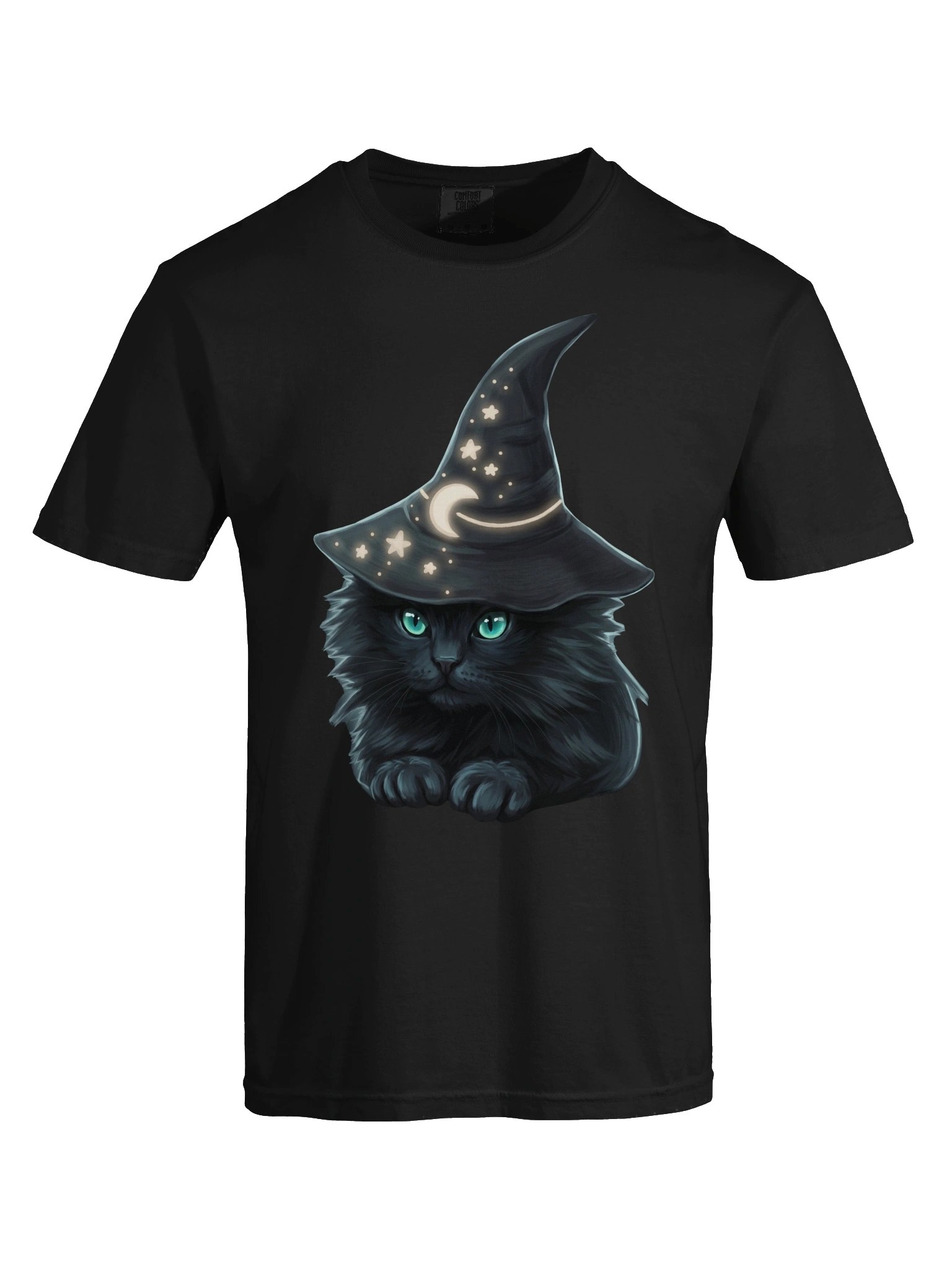 Moonlit Wizard Cat Tee product image (34)