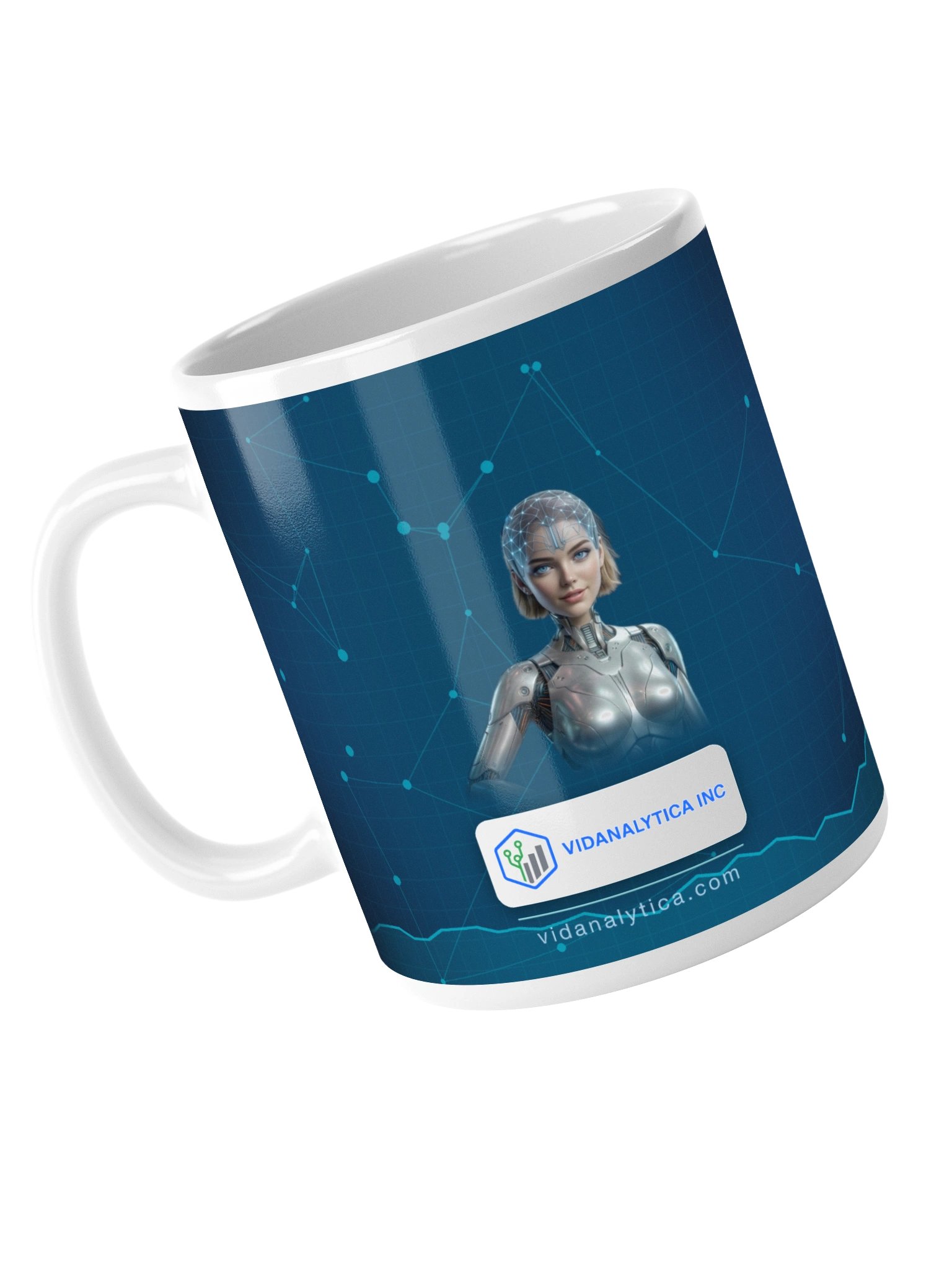 VIDANALYTICA INC Mug - Navy Avatar product image (14)