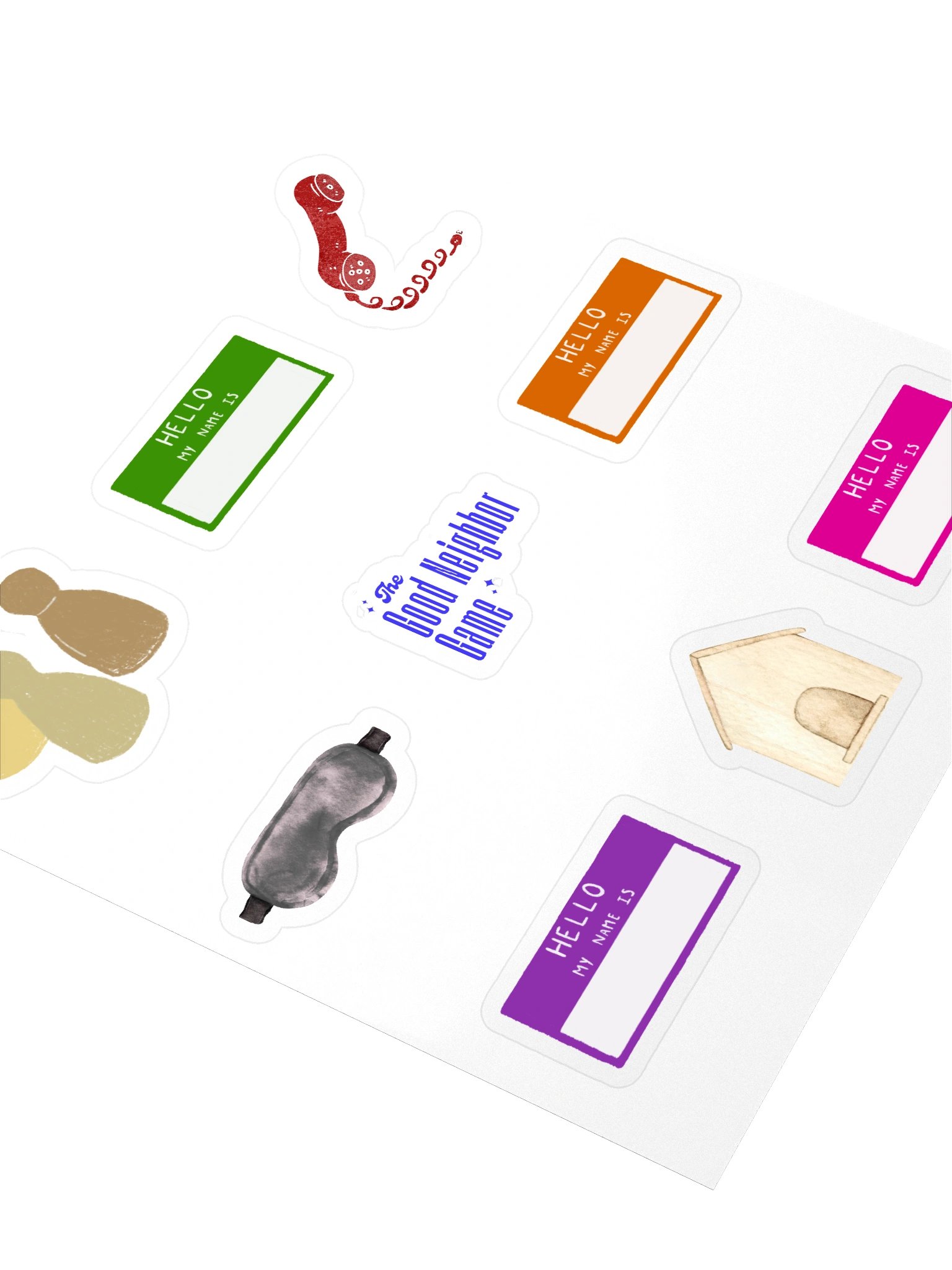 The Game Sticker Sheet product image (3)